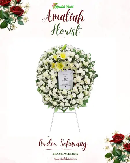 Krans Bunga Duka Pamuruyan